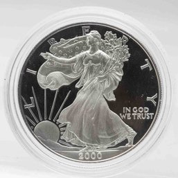 2000 1oz American Proof Silver Eagle Coin