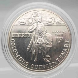 1992D America Columbus Quincentenary 1 Dollar Commemorative Coin