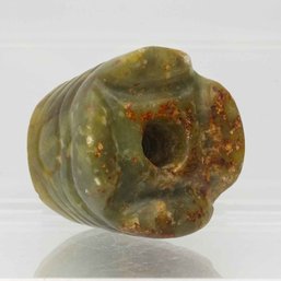 Antique Chinese Carved Jade Accessory