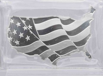 Elemental American Flag 5oz Silver Bar