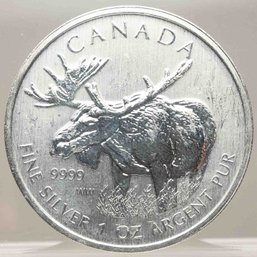 2012 Canada Moose 1oz Silver Coin