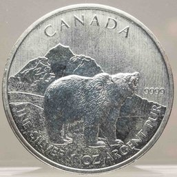 2011 Canada Polar Bear 1oz Silver Coin