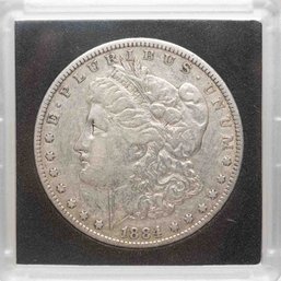 1884 American Morgan Silver Dollar