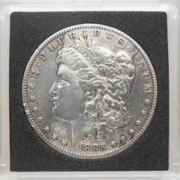 1885 American Morgan Silver Dollar