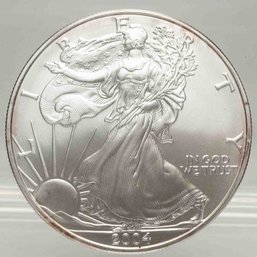 2004 1oz American Silver Eagle Coin