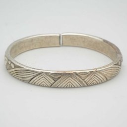 Old Chinese Carved Bangle