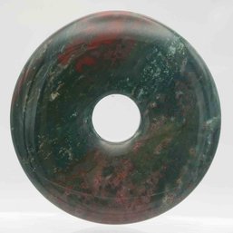 Old Chinese Round Jade Pendant