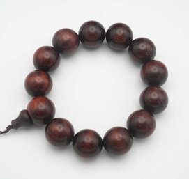 Vintage Chinese Wood Bracelet