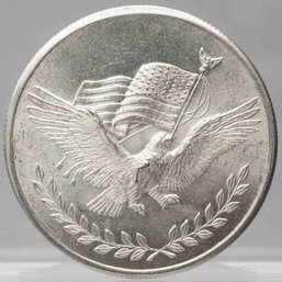 Vintage Silver Trade Unit 1oz Silver Round