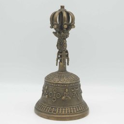 Old Chinese/Tibetan Buddhist Bronze Bell