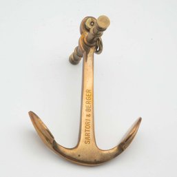 Sartori & Berger Bronze Model Anchor