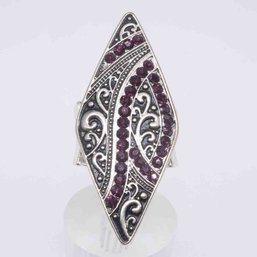 Costume Silver Plated Ring