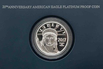 2017 20th Anniversary American Eagle Platinum Proof Coin