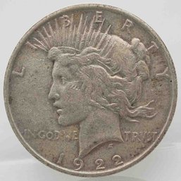 1922 Peace Silver Dollar