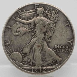 1942 Walking Liberty Half Dollar