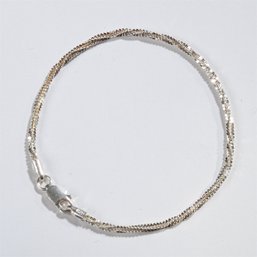 Diamond 925 Sterliing Silver Bracelet M8605