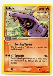 Arbok Skyridge Vintage Pokemon Card NM