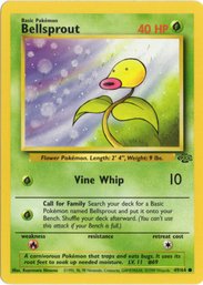 Bellsprout Vintage Pokemon Card Jungle Set