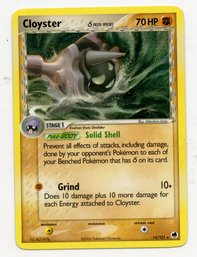 Cloyster Skyridge Vintage Pokemon Card NM