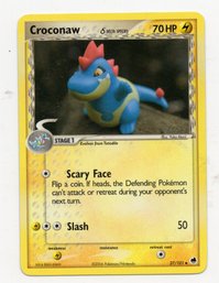 Croconaw Skyridge Vintage Pokemon Card NM