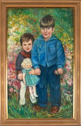 The Doll Jonathan And Karen By Waldo Peirce (1884-1970)