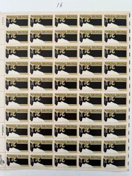 National Archives 1934-1984 Full Stamp Sheet USPS 1983