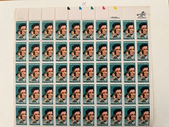 John McCormack Performing Arts USA 20c Full Stamp Sheet USPS 1984