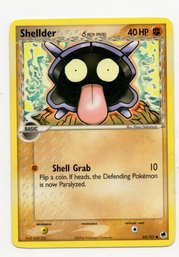 Shellder Skyridge Vintage Pokemon Card NM