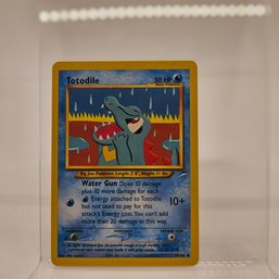 Totodile Neo Destiny Set Vintage Pokemon Card