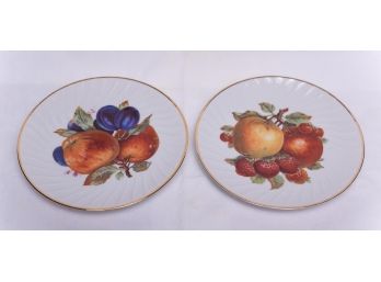 A Pair Of Decor Fruit Plates