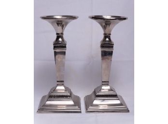 Pair Of Modernist Candle Holders