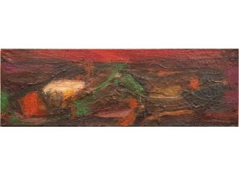 Mid Century Abstract Oil ON Canvas Signed Hans Hofmann