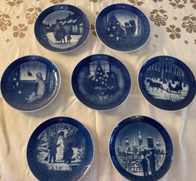 Royal Copenhagen Christmas Plates - The 70's