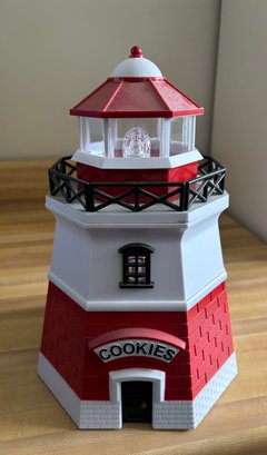 Lighthouse Cookie Jar With Foghorn