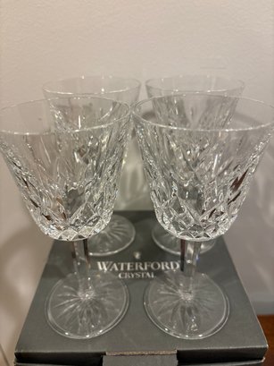 Waterford 'Lismore' Claret Glass Set Of Four