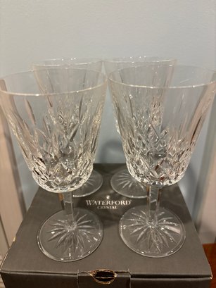 Waterford, 'Lismore' 10 Ounce Goblet Set Of Four