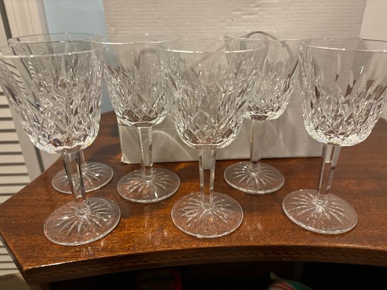 Waterford 'Lismore', 6' High Wine Glass Set Of Six