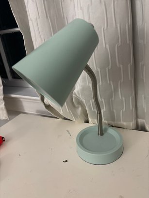 Green Gooseneck Table Lamp