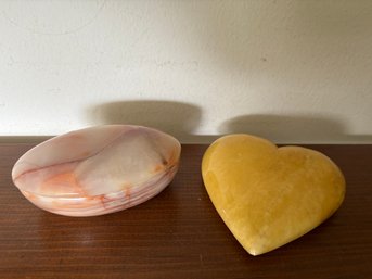 Stone Heart And Box