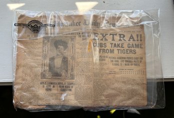 1907 Milwaukee Daily Newspaper