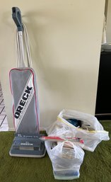 Oreck Vacuum With Attachments And  Bags