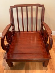 1950s Chinese Rosewood Chair #1