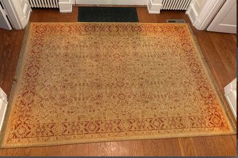 Red And Tan Area Rug