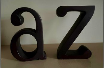 A And Z  Bookends