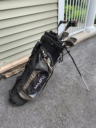 Set Of Golf Clubs And Bag