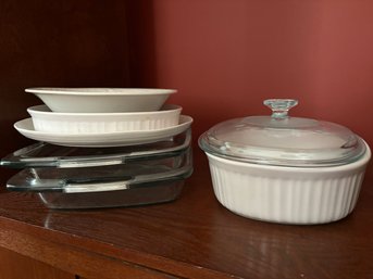 Serveware Lot: Corning And More