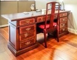 Vintage Solid Wood Desk