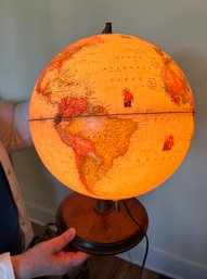 Illuminated World Globe