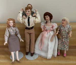 Family Of Five Dolls