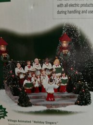 Village Animated Holiday Singers  Department 56
